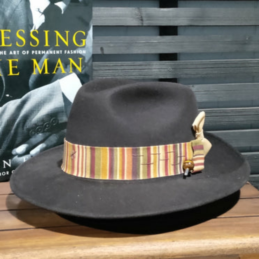 Brown Restyled Classic Fedora